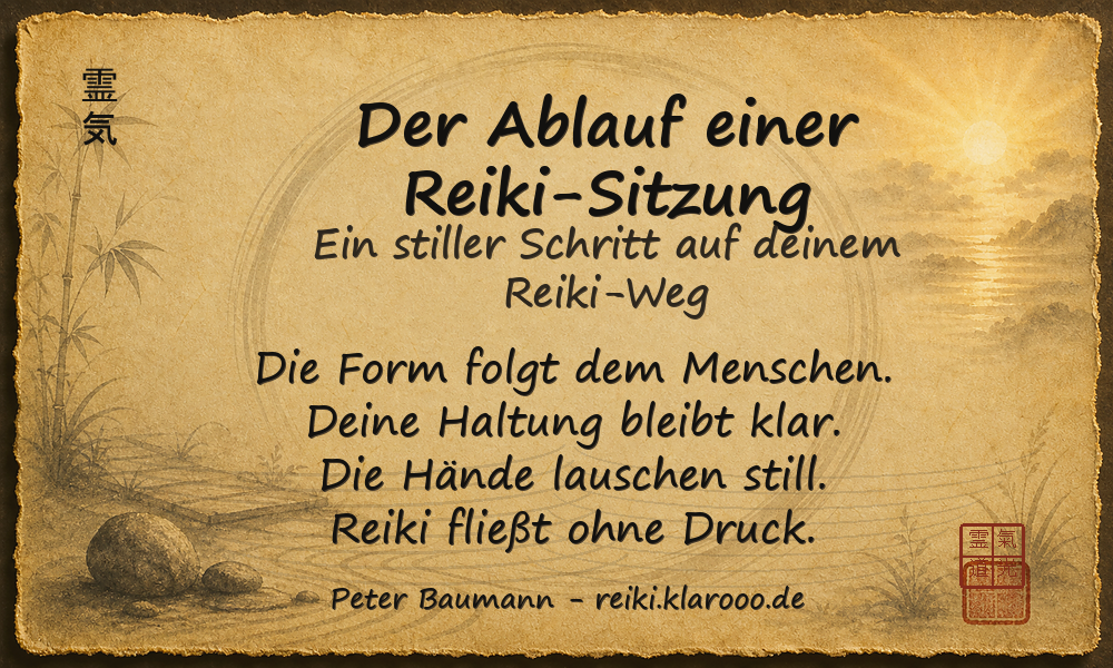 Tageskarte: Der Ablauf einer Reiki-Sitzung