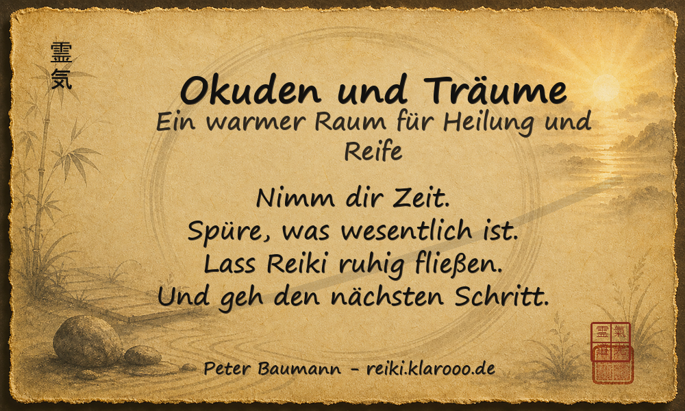 Tageskarte: Okuden und Träume