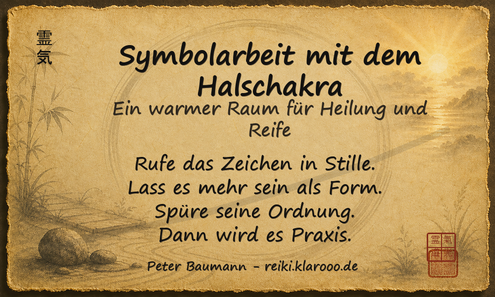 Tageskarte: Symbolarbeit mit dem Halschakra