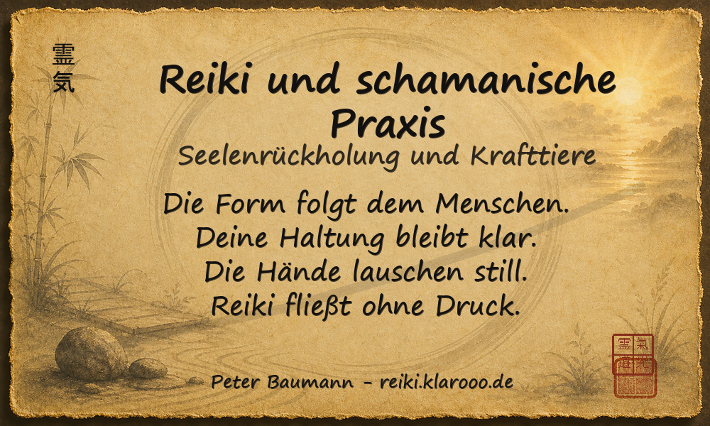 Tageskarte: Reiki und schamanische Praxis