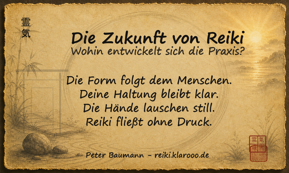 Tageskarte: Die Zukunft von Reiki