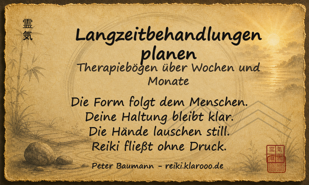 Tageskarte: Langzeit-Sessions planen