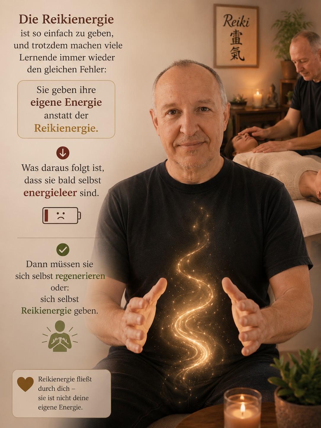 Cargar objetos con Reiki